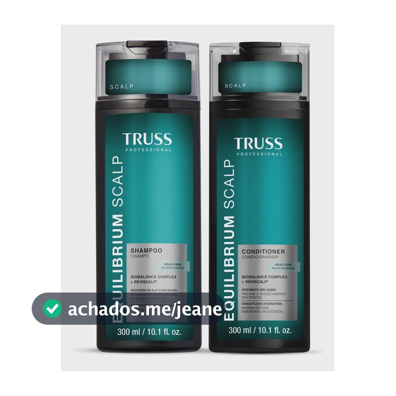 Kit Truss Equilibrium Scalp Home Care (2 Produtos)