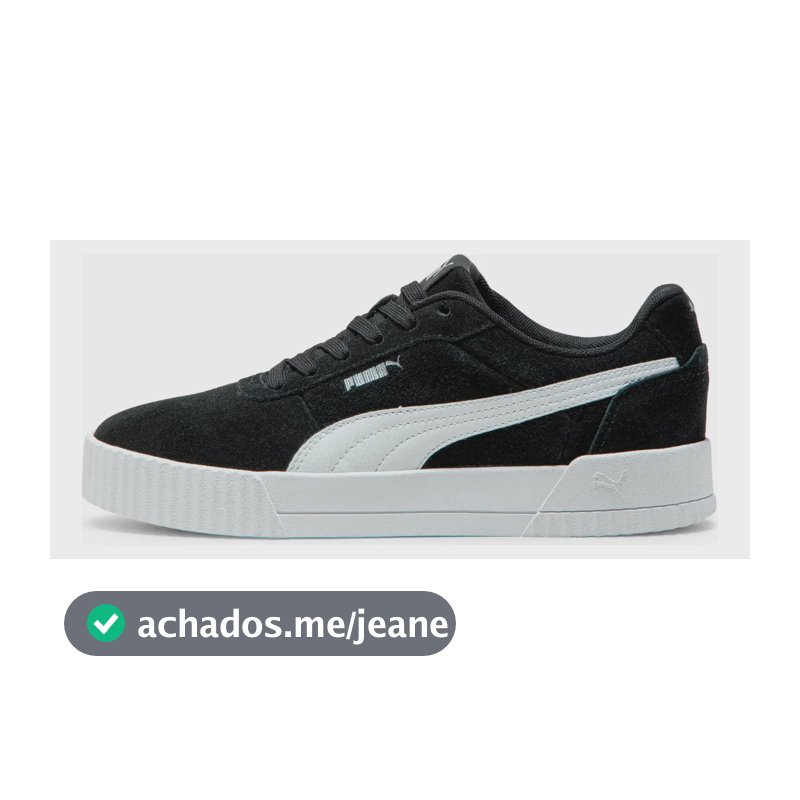 Tênis Puma Nyra Sd Bdp Feminino Preto Liso 36 Br