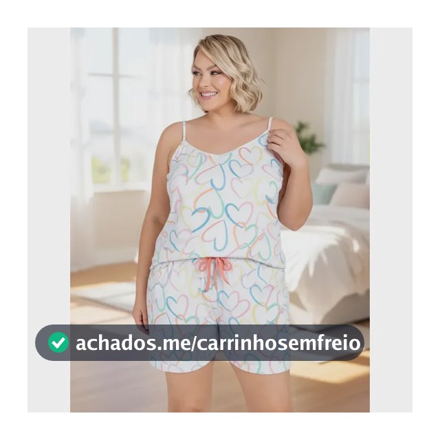 Short Doll Feminino Verao Curto Plus Size