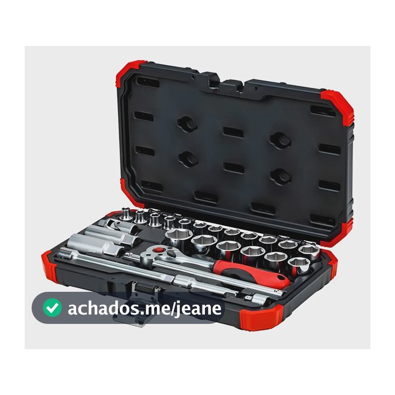Jogo De Ferramentas 26pç Catraca 3/8 + Soquetes - Gedore Red