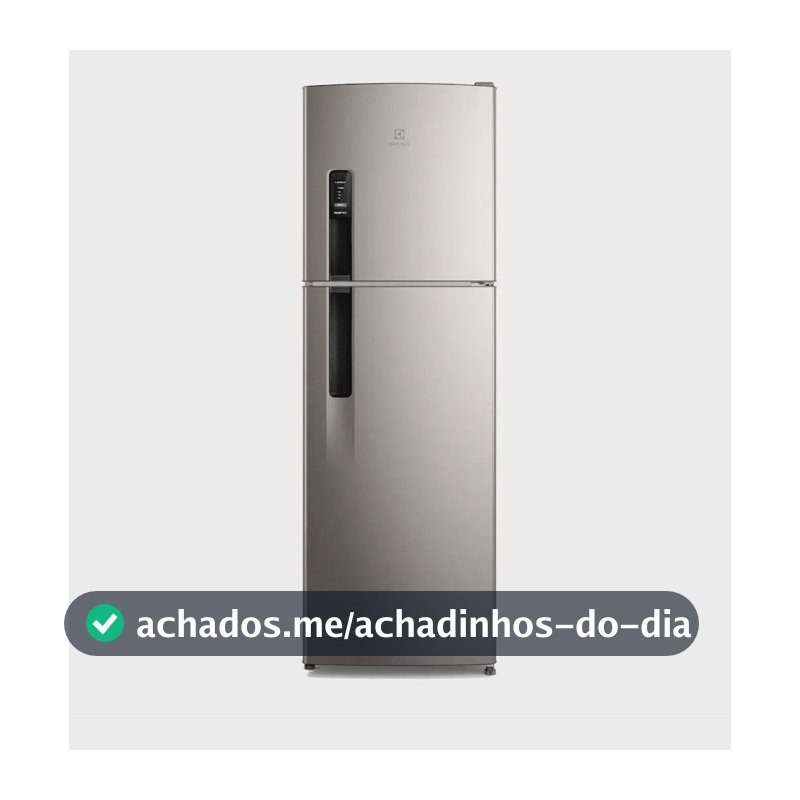 Geladeira Electrolux Frost Free 400l Inverter Inox (if44s)