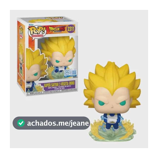 Boneco Funko Pop! Dragon Ball Daima Super Saiyajin 3 Vegeta