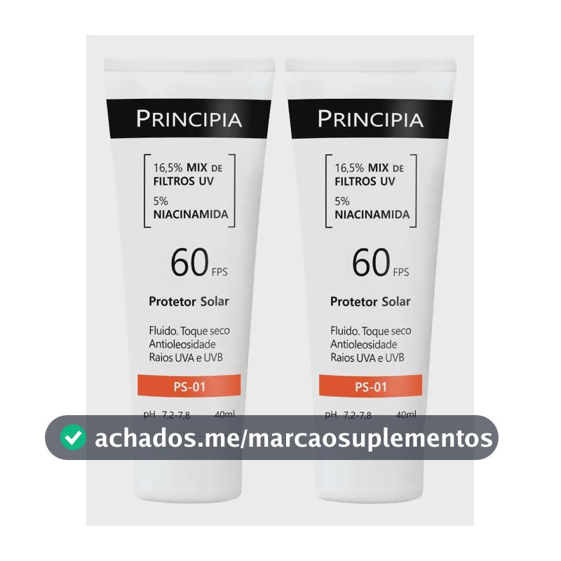 Principia Kit Protetor Solar Facial Ps-01 Fps60