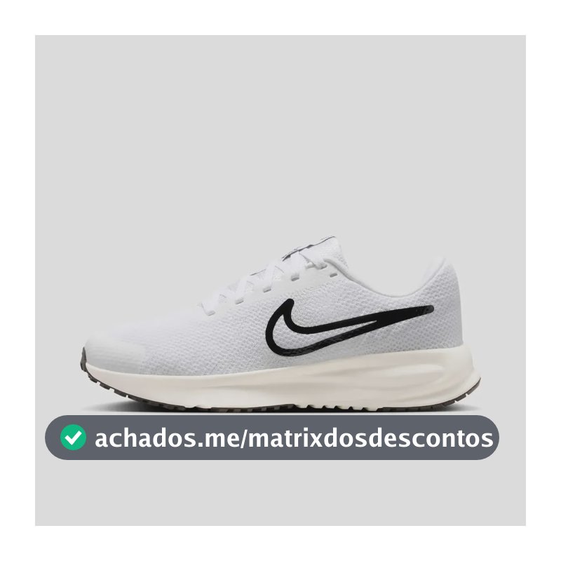 Tênis Nike Run Defy Feminino Branco/preto 36 Br