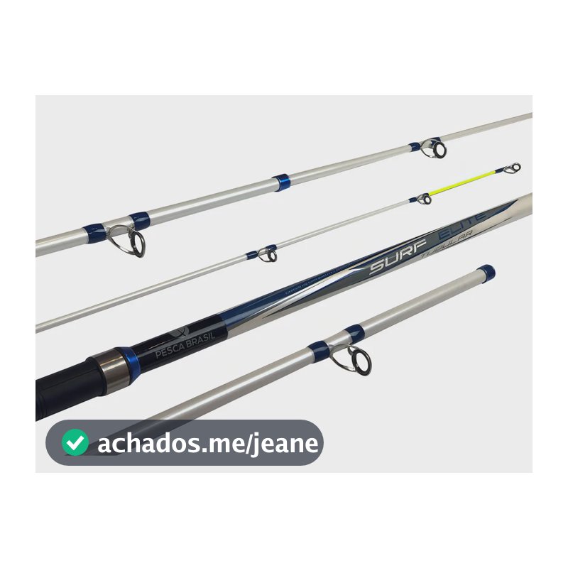 Vara Pesca Brasil Praia Surf Casting Elite 3,90m 250g 3p