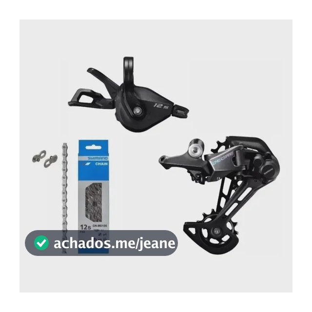 Kit Shimano Deore M6100 12v Cambio / Passador / Corrente