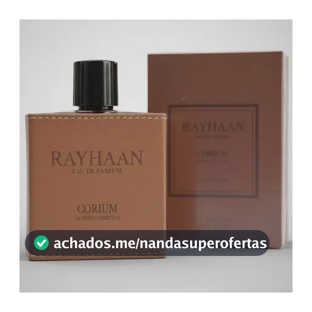 Perfume Rayhaan Corium for Him Eau de Parfum Amadeirado 100ml