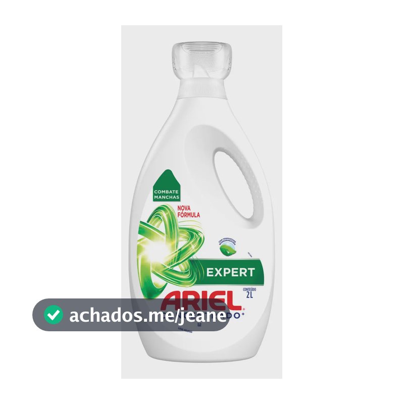Sabão Líquido Ariel Concentrado Expert 2L - 1 Unidade