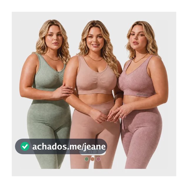 Top Plus Size Kit 3 Academia Treino Alta Compressão Com Bojo Sortidos G2 (50-52)
