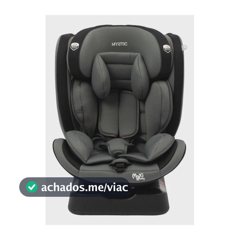 Cadeira Infantil Bebê Conforto 0-36kg Mystic Cinza Maxi Baby