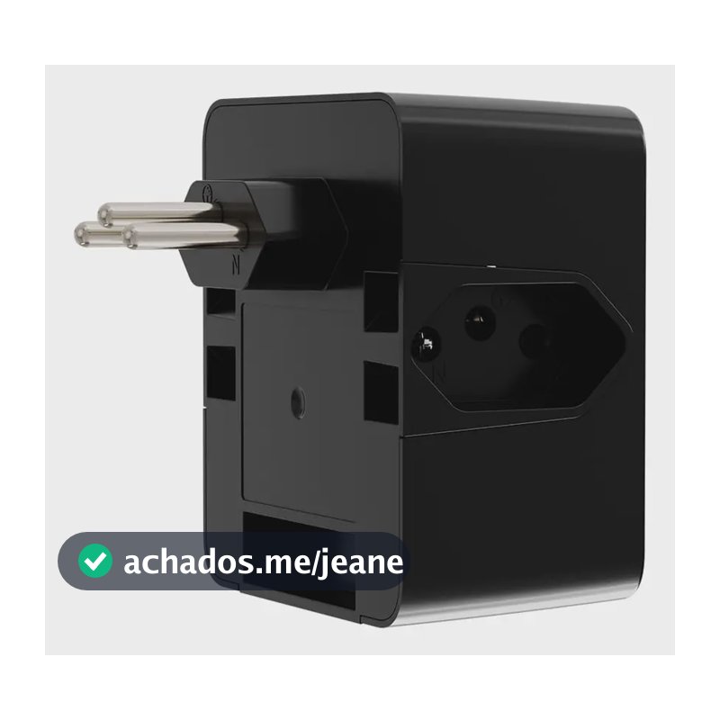 Protetor Elétrico Clamper iCLAMPER Energia 3 Tomadas Preto LCF