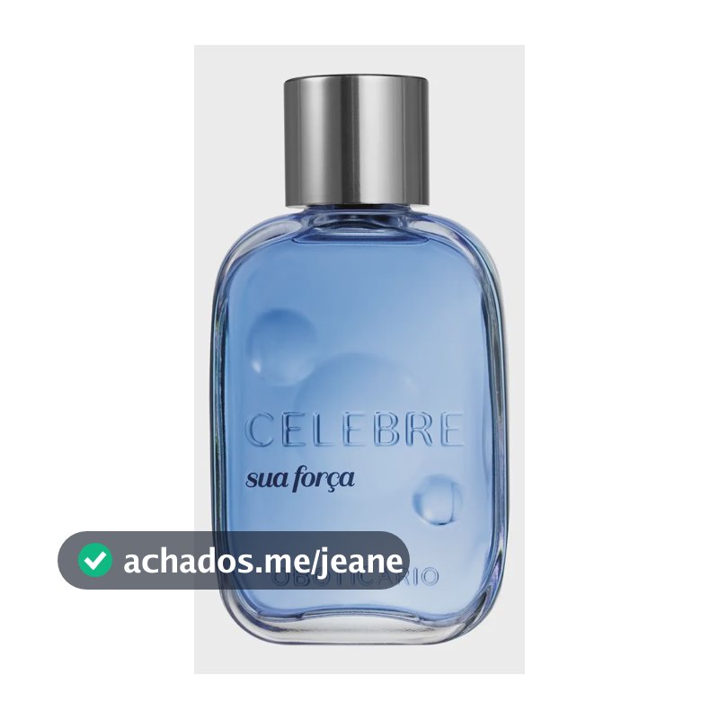 Boticário Celebre Sua Força Deo Colônia Masculino 100ml