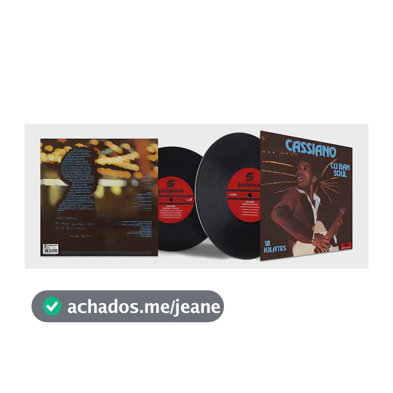 Lp Cassiano - Cuban Soul 18 Kilates 180g Lacrado Polysom