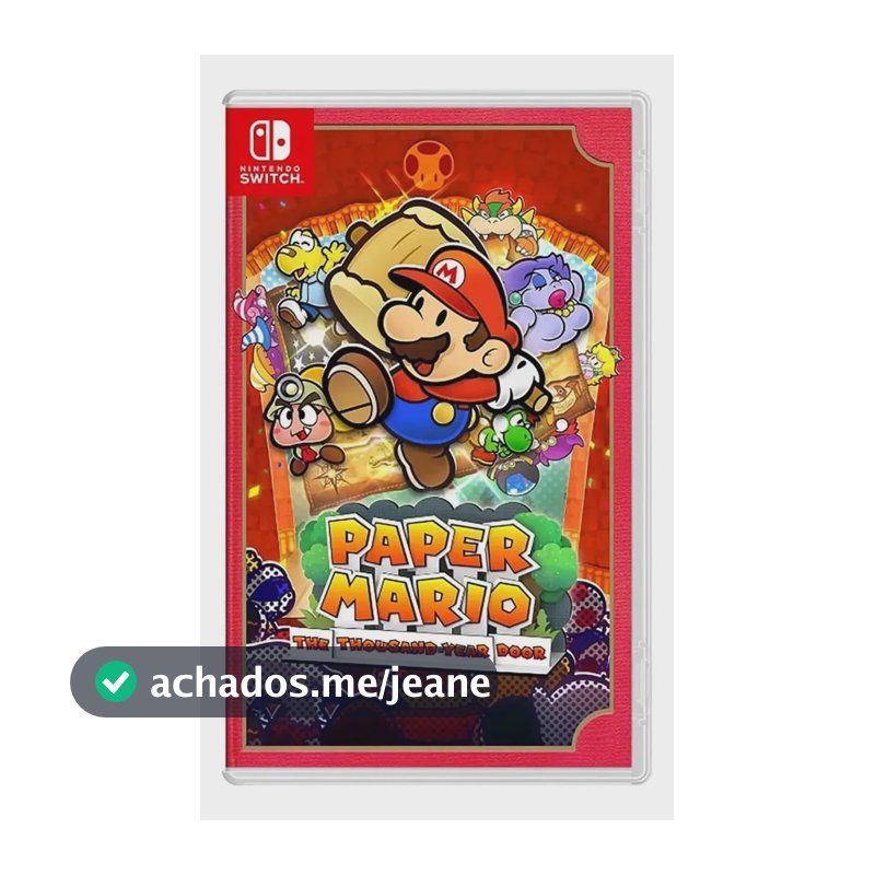 Paper Mario The Thousand-year Door Switch Midia Fisica