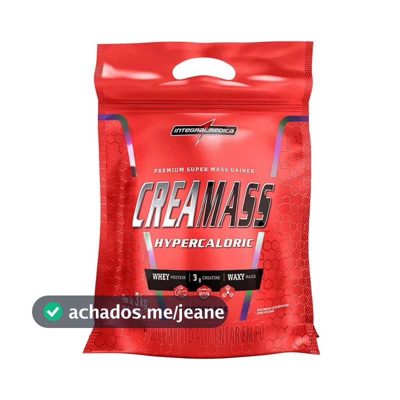 Hipercalórico/Proteína Creamass Hipercalórico Pouch 3kg Integralmedica sabor Chocolate x 3kg