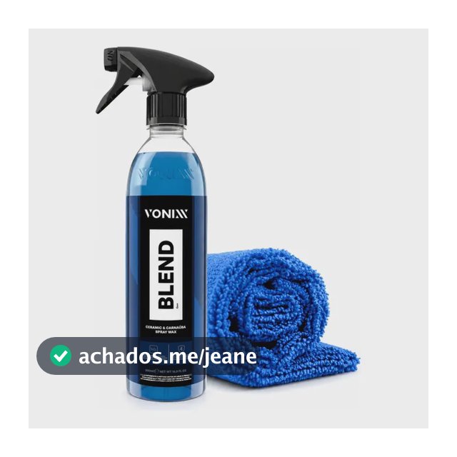 Vonixx Blend 500ml Proteção E Brilho E Flanela Microfibra