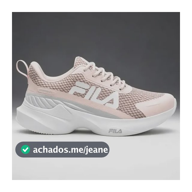 Tênis Fila Feminino Progress Lite Esportivo Oferta