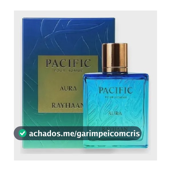 Perfume Árabe Rayhaan Pacific Aura Eau De Parfum 100 Ml