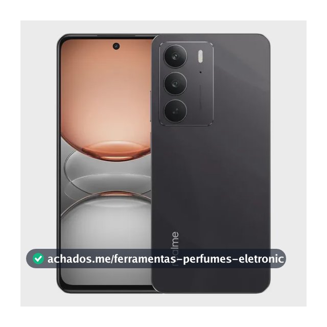 Smartphone Realme C75 5G 256Gb 8Gb Ram Storm Black Rmx3963