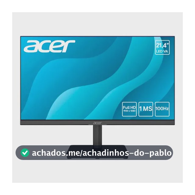 Monitor 21.4 Acer 100hz Led Mk221q Bi