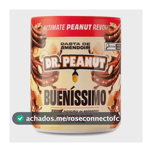 Suplemento em pasta Dr. Peanut Melhor Pasta de Amendoim amentoim cremosa sabor Bueníssimo x 600g