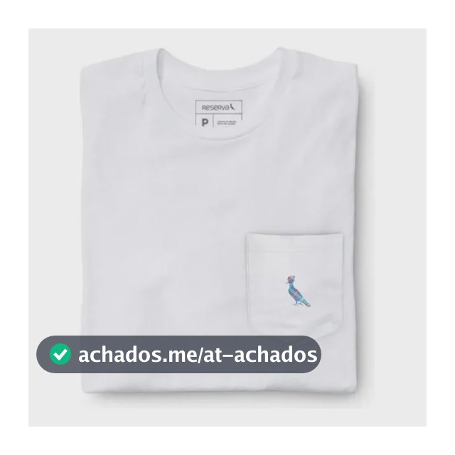 Camiseta Bolso Cb Pica-pau Xadrez Reserva