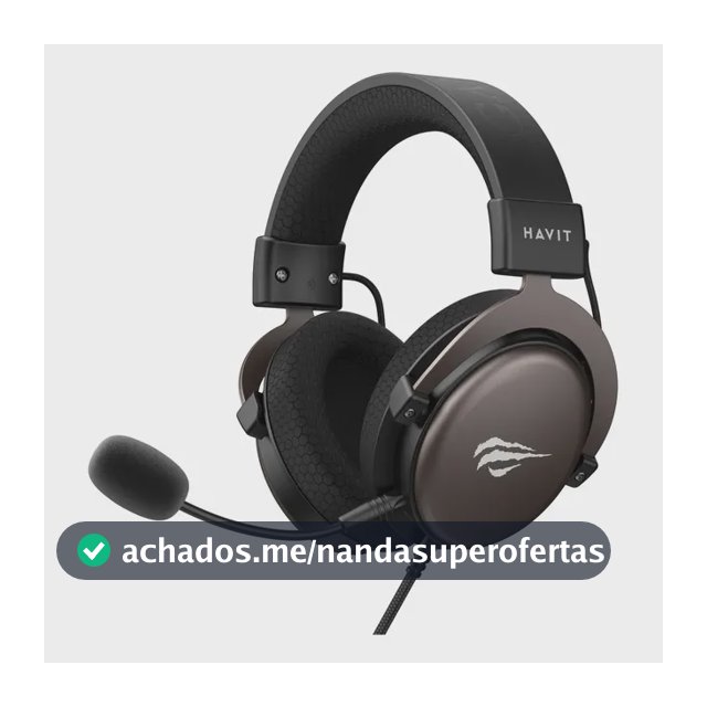 Fone De Ouvido Gamer Headset Havit H2015d