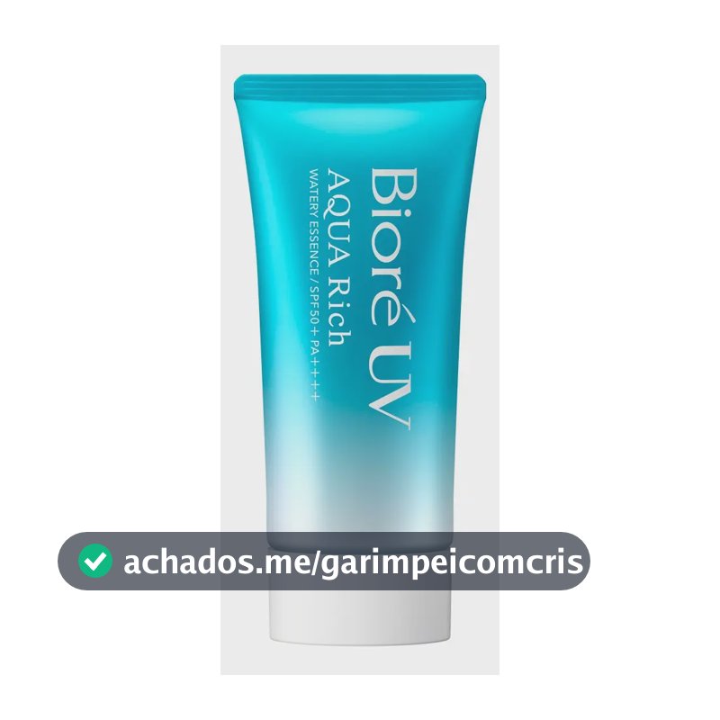 Protetor Solar Bioré Aqua Rich Watery Essence Fps 50 50g