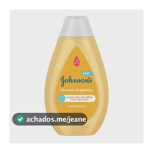 Shampoo Para Bebê Johnson's Baby De Glicerina, 400ml
