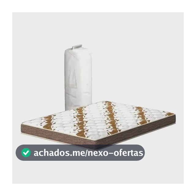Colchão Casal D33 A Vácuo 138x188 Boa Forma