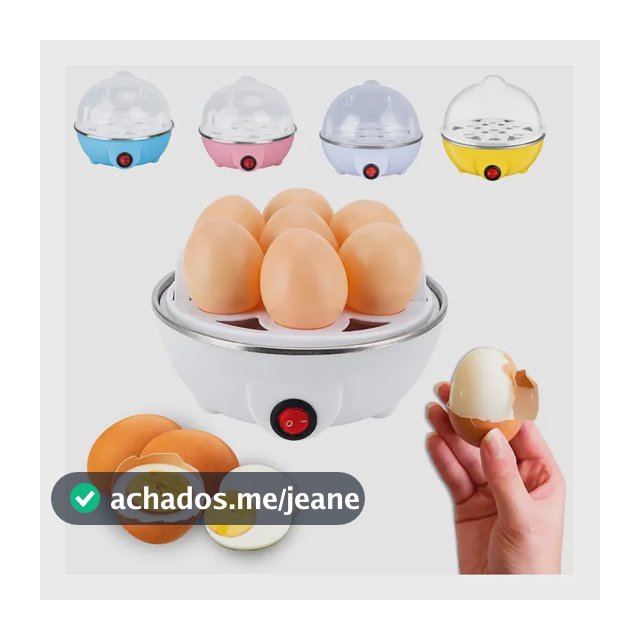 Cozedor De Ovos Elétrico Portatil Cozinhar A Vapor Legumes