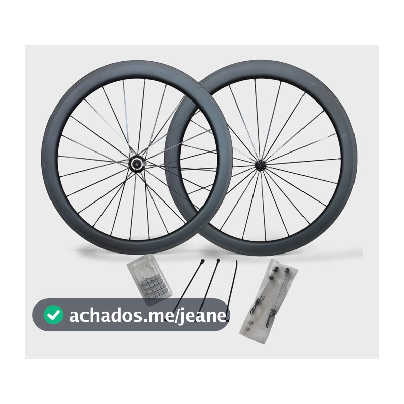 Roda De Carbono 50mm Black (preto) - Rim 50mm