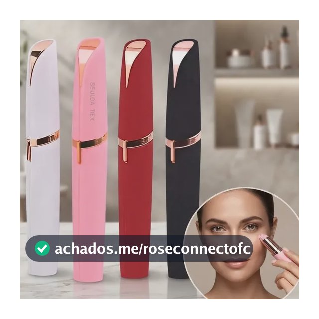 Depilador Facial Caneta Portátil Sobrancelhas E Rosto 5% Off
