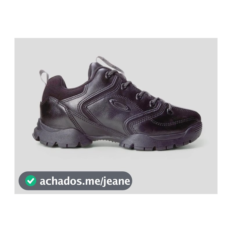 Tênis Masculino Flak 365 Ii Lite Oakley Preto Liso 39 Br
