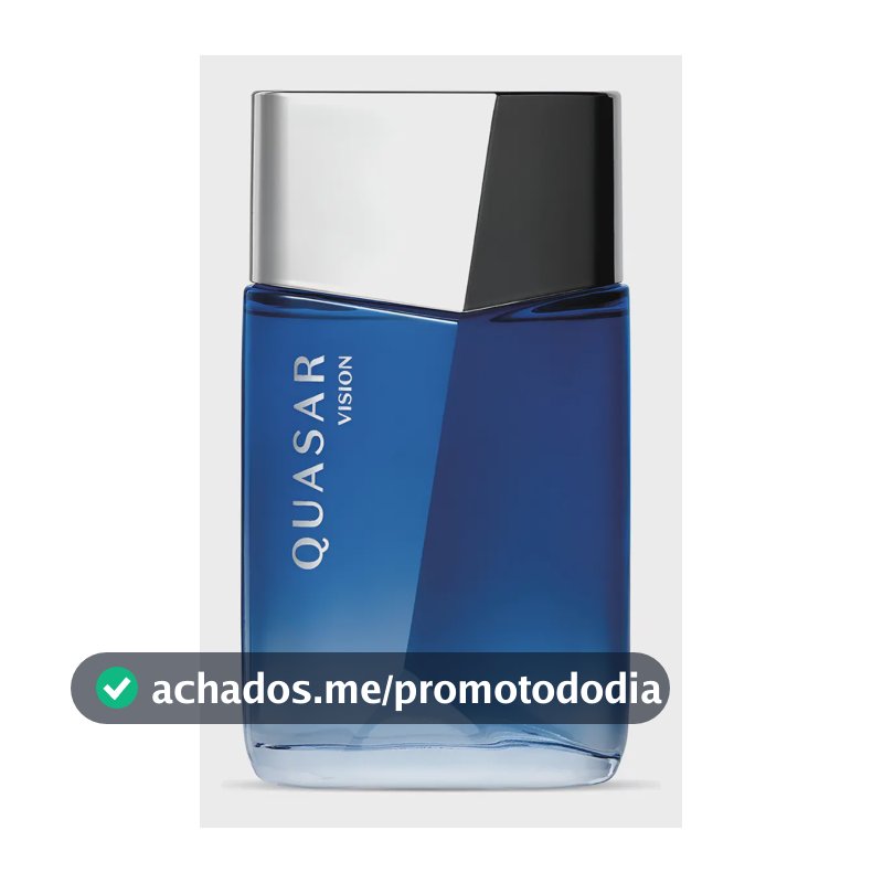 Eau de Cologne Quasar Vision O Boticário 100ml Vegano Cruelty Free