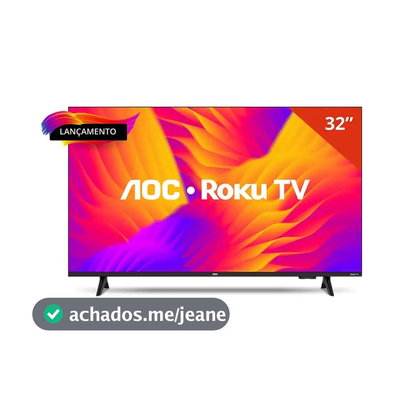 Smart Tv Aoc Dled 32 Wi-fi Roku Tv Quad Core 32s5155/78g