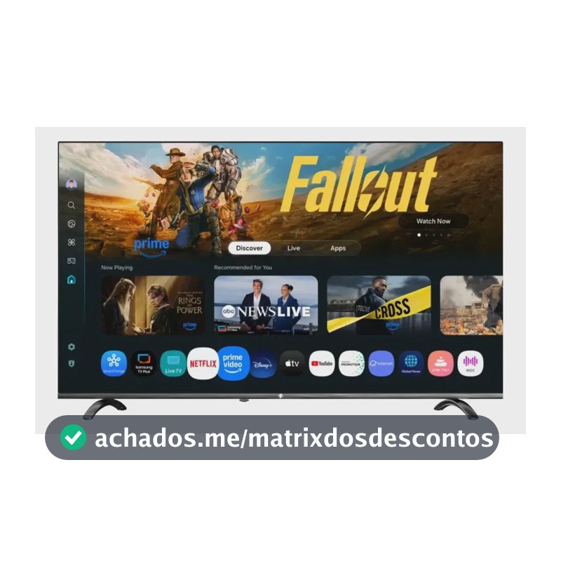 Smart Tv 50" 4K Tronos Led Android UHD Tizen Wi-Fi Bluetooth Dolby