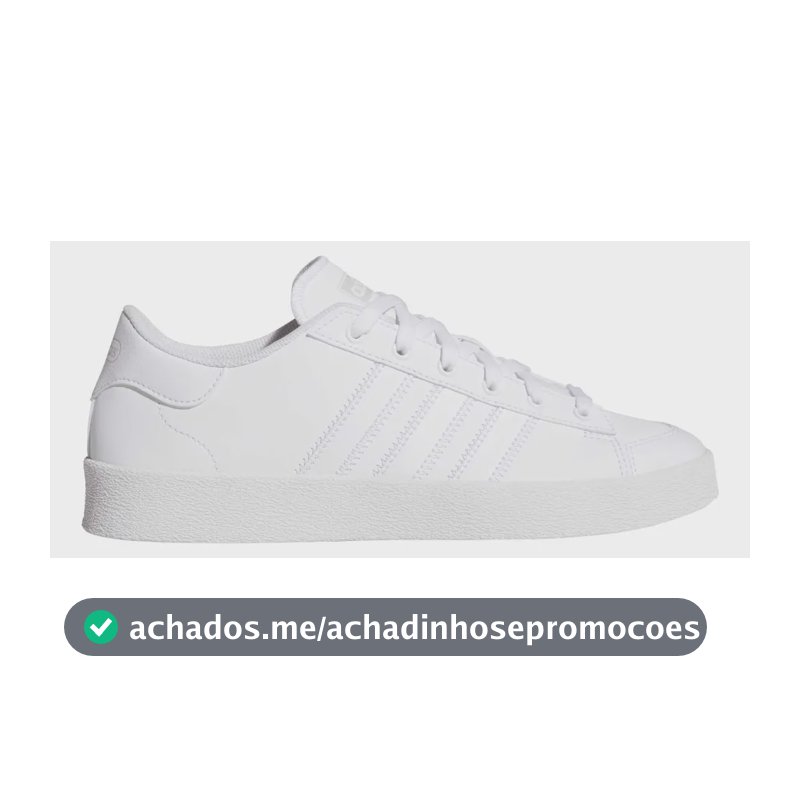 Tênis Masculino E Feminino Jump Hook adidas Branco Liso 42 Br