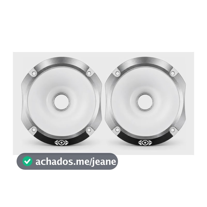 Par Corneta Som Automotivo 1125 Cone Curto Bocal Jarrinho