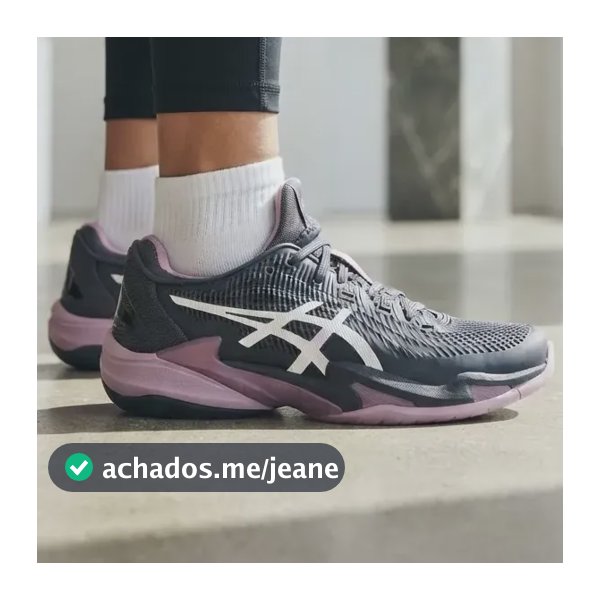 Tenis Asics Feminino Court Ff 3 - Roxo