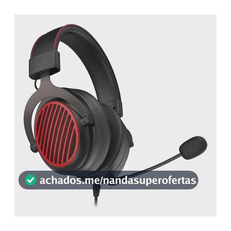 Headset Gamer Redragon Luna Preto H540