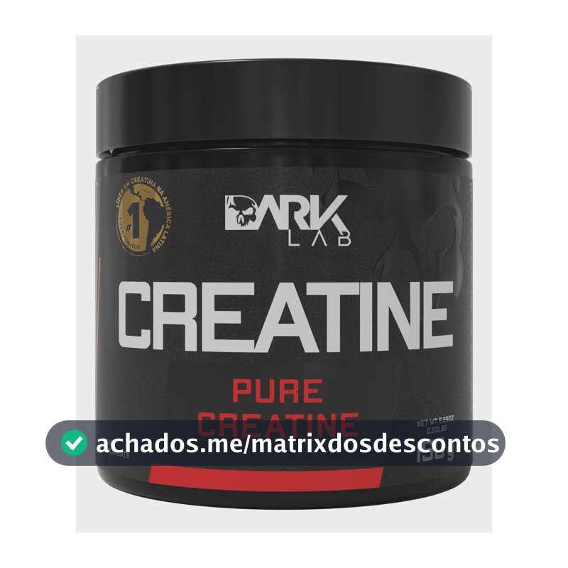 Creatina Dark Lab Premium Pure em pó Sem sabor x 150g
