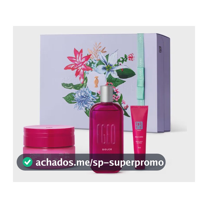 O Boticário Egeo Dolce Kit Presente