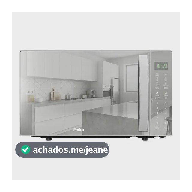 Micro-ondas Philco 28L 1100W Limpa Fácil Tira Odor PMO31E
