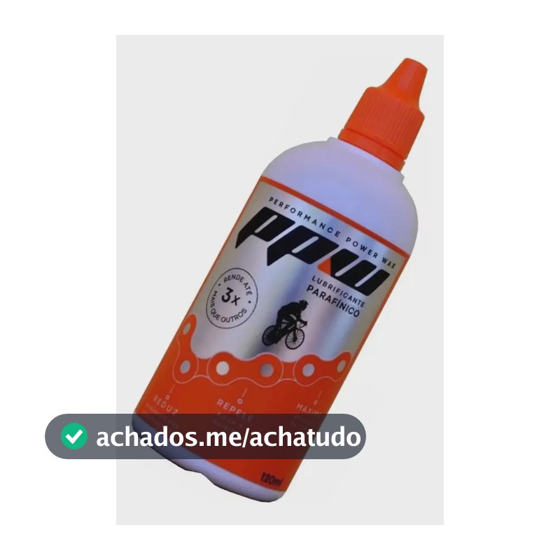Lubrificante Ppw Parafinico Corrente Bicicleta Cera 120ml