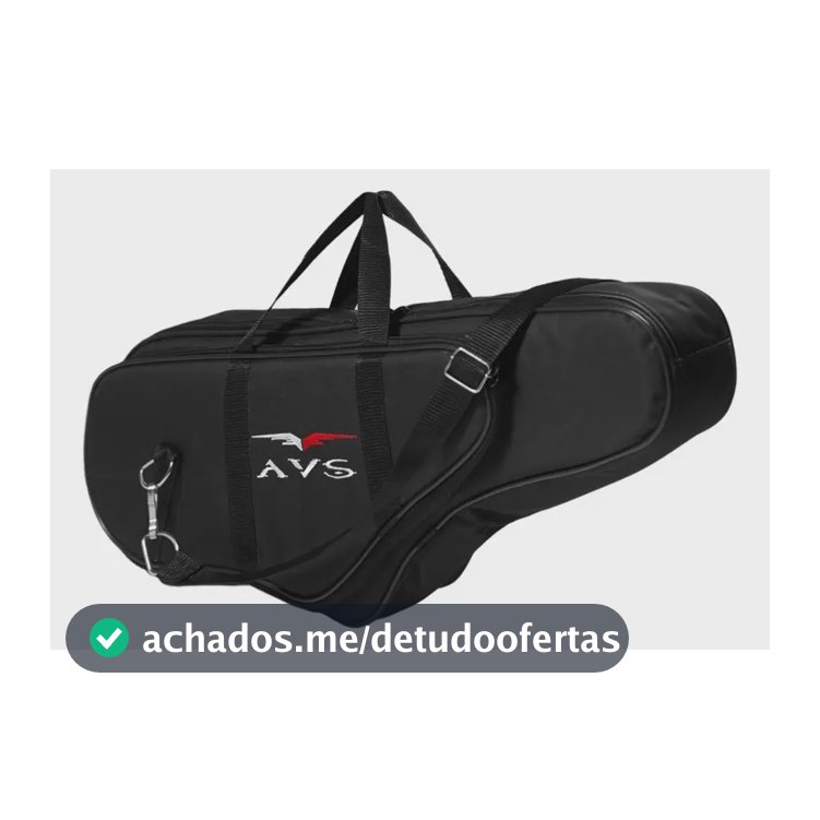 Capa Bag Estojo Sax Alto Super Luxo Avs Bags