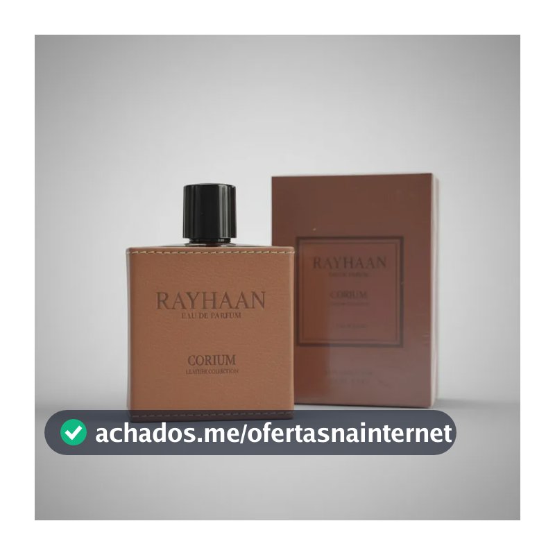 Perfume Rayhaan Corium for Him Eau de Parfum Amadeirado 100ml