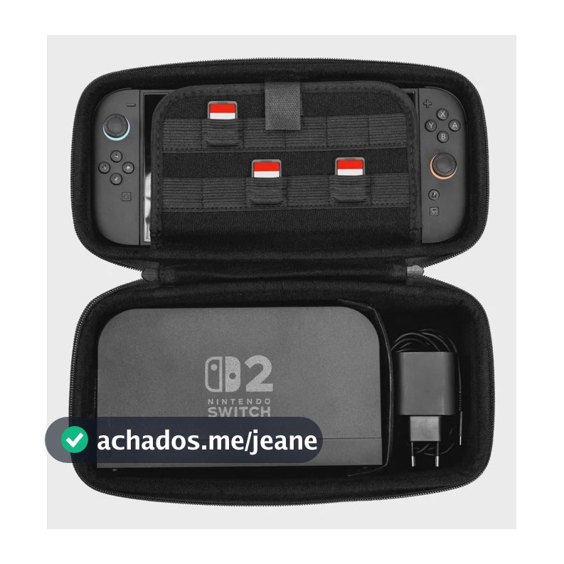 Case Transporte Trust Gamer Azul Nintendo Switch 25764 Azul E Vermelho