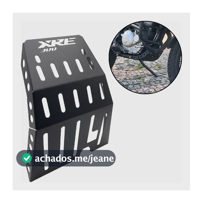 Protetor De Carter Honda Xre300 Xre 300 2011 / 2023