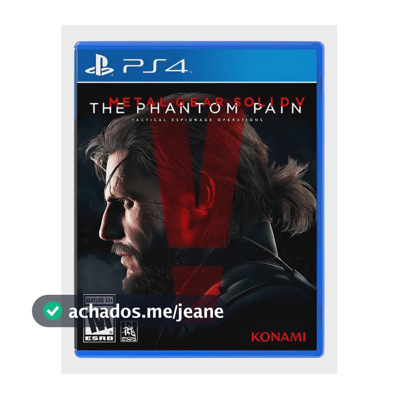 Metal Gear Solid V: The Phantom Pain - Ps4